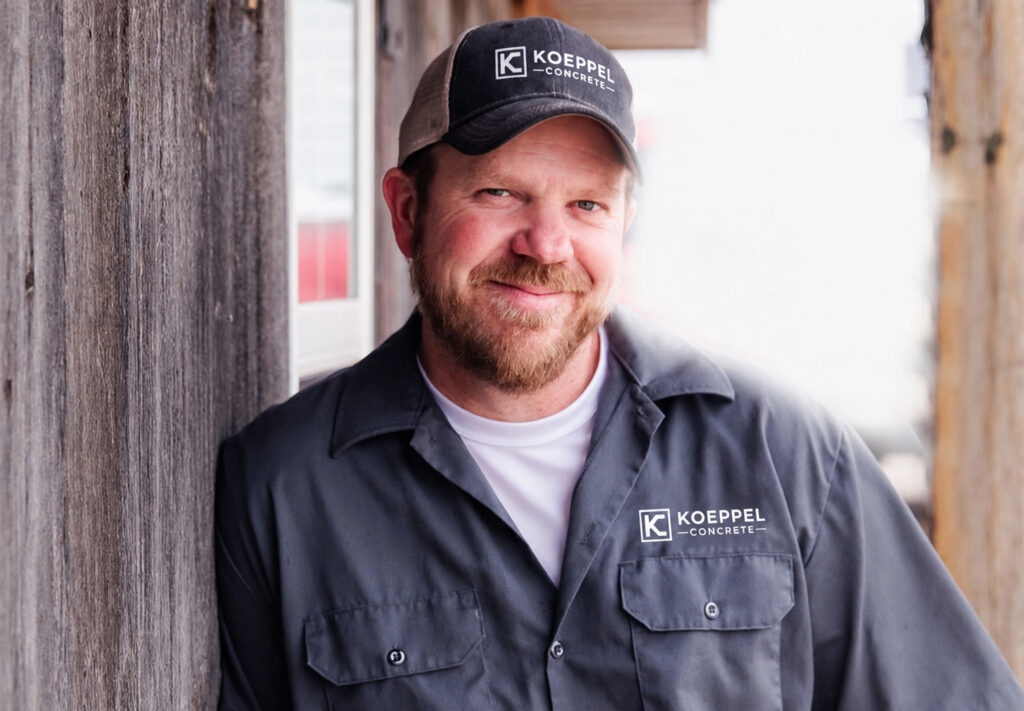 Chad Koeppel - Owner of Koeppel Concrete