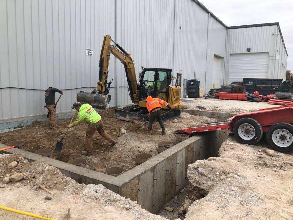 commercial concrete foundation koeppel concrete