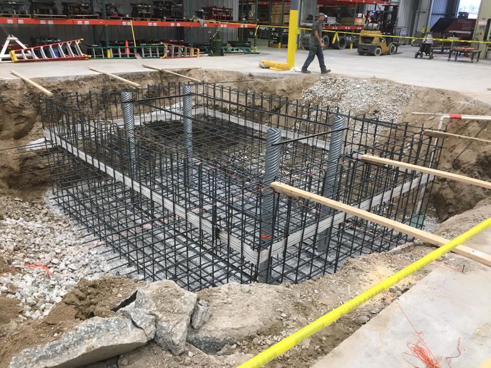 industrial warehouse concrete pour process in manitowoc koeppel concrete.jpg